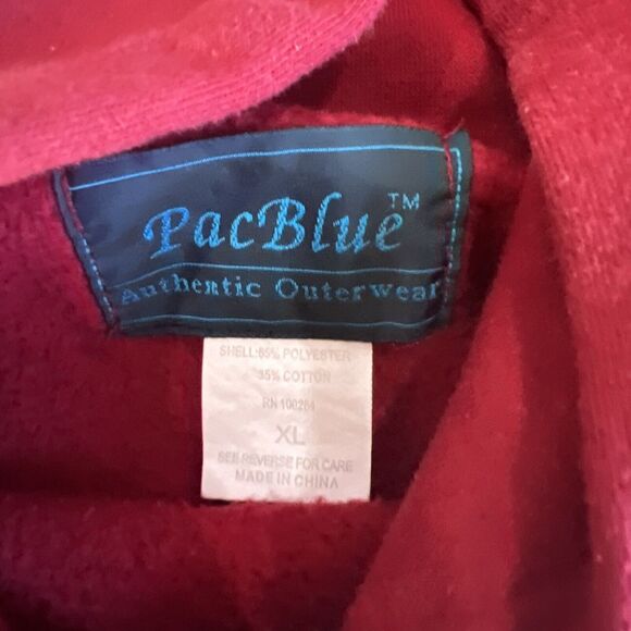 Embroidered Stanford University Hoodie Sweatshirt XL Short Length Adult - Picture 3 of 3